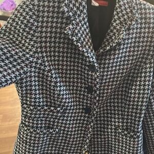 Vintage Houndstooth Women's Jacket